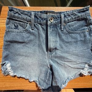 Women's Blue Denim Shorts